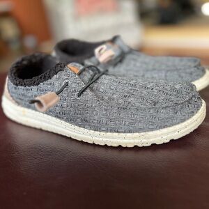 Women’s Hey Dude Wendy Casual Shoes size 9 charcoal